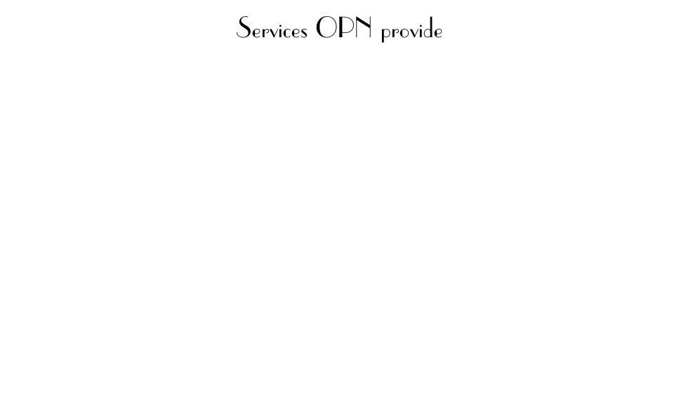 Services OPN provide